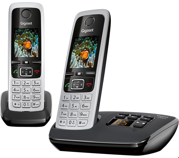 تلفن بی سیم گیگاست مدل C430 A-DUO دوگوشی